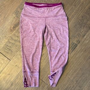 Prana Women's Heathered Pink Leggings